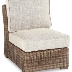 Beachcroft - Armless Chair w/Cushion - Beige