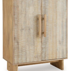 Dallinbury - Accent Cabinet - Natural / White Wash