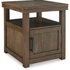 Boardernest - Rectangular End Table - Brown