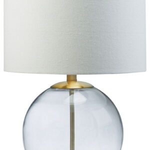 Samder - Glass Table Lamp - White