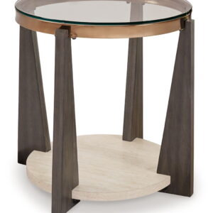 Frazwa - Round End Table - Multi