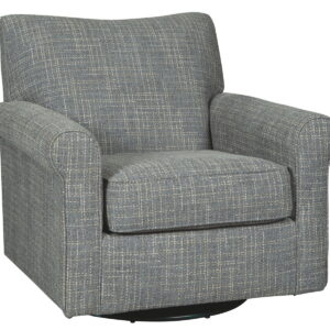 Renley - Swivel Glider Accent Chair - Ash