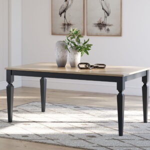 Brenkerton - Rectangular Dining Room Table - Grayish Brown / Black