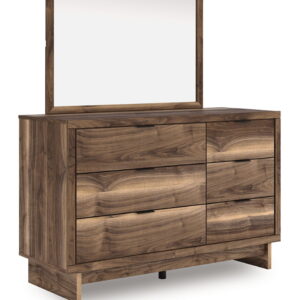 Chirason - Dresser And Mirror - Brown