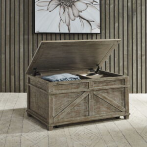 Parkland Falls - Storage Trunk - Weathered Taupe