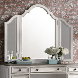 Magnolia Manor - Vanity Mirror - Antique White