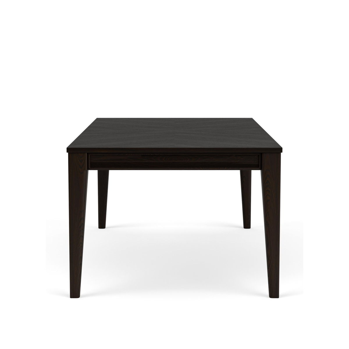 Lydia - Rectangular Dining Table - Dark Brown - Image 4