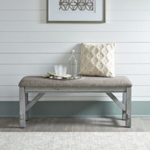 Newport - Dining Bench - Smokey Gray / Carbon Gray