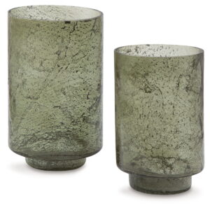 Clarkton - Candle Holder Set (Set of 2) - Green