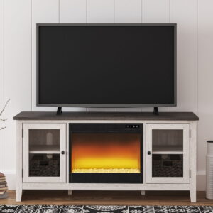 Dorrinson - TV Stand With Fireplace Insert