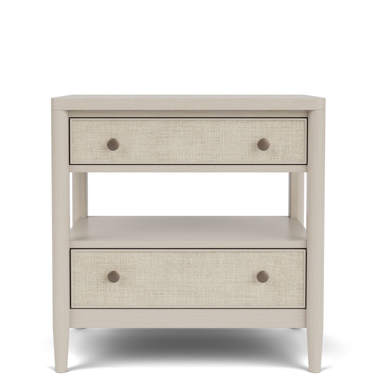 Laguna - 2 Drawer Nightstand - Beige - Image 7