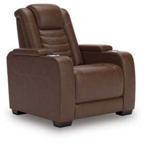 High Impact - Power Recliner / Adj Headrest - Tobacco