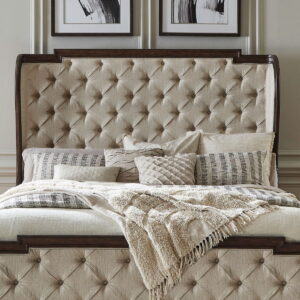 Provence Park - Upholstered Shelter Headboard