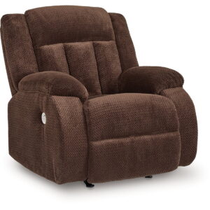 Free Wake - Power Rocker Recliner - Chocolate