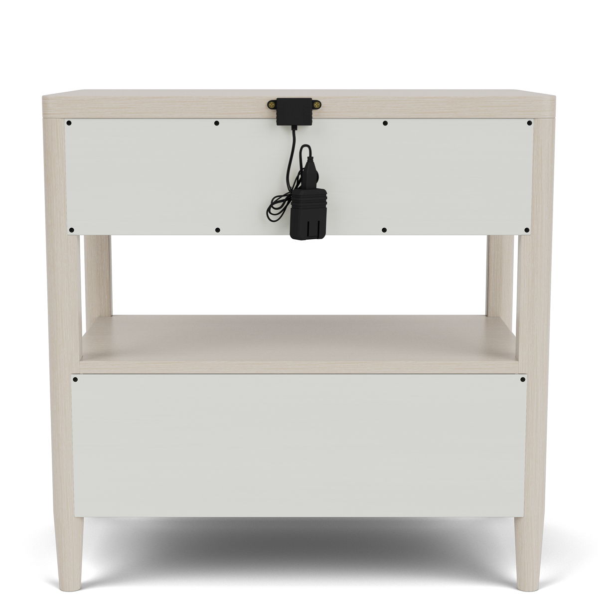 Laguna - 2 Drawer Nightstand - Beige - Image 11