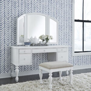 Summer House - 3 Piece Vanity Set - Oyster White
