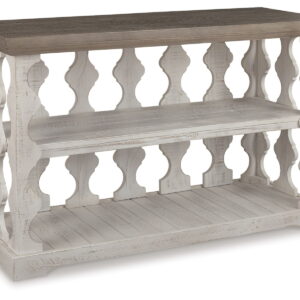 Havalance - Console Sofa Table - Gray / White