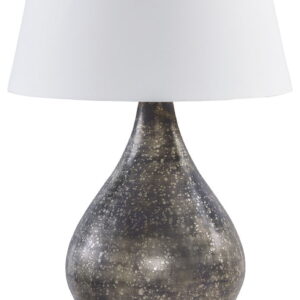 Bluacy - Glass Table Lamp - Antique Gray