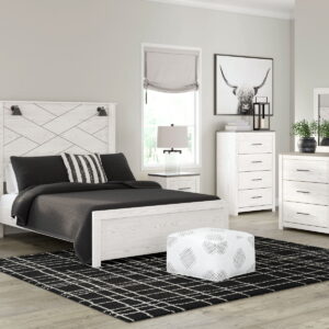 Gerridan - Panel Bedroom Set With Sconces