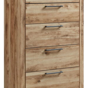 Hyanna - Five Drawer Chest - Tan Brown