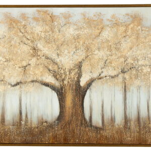 Dalewick - Wall Art - Brown / Gray / Gold Finish
