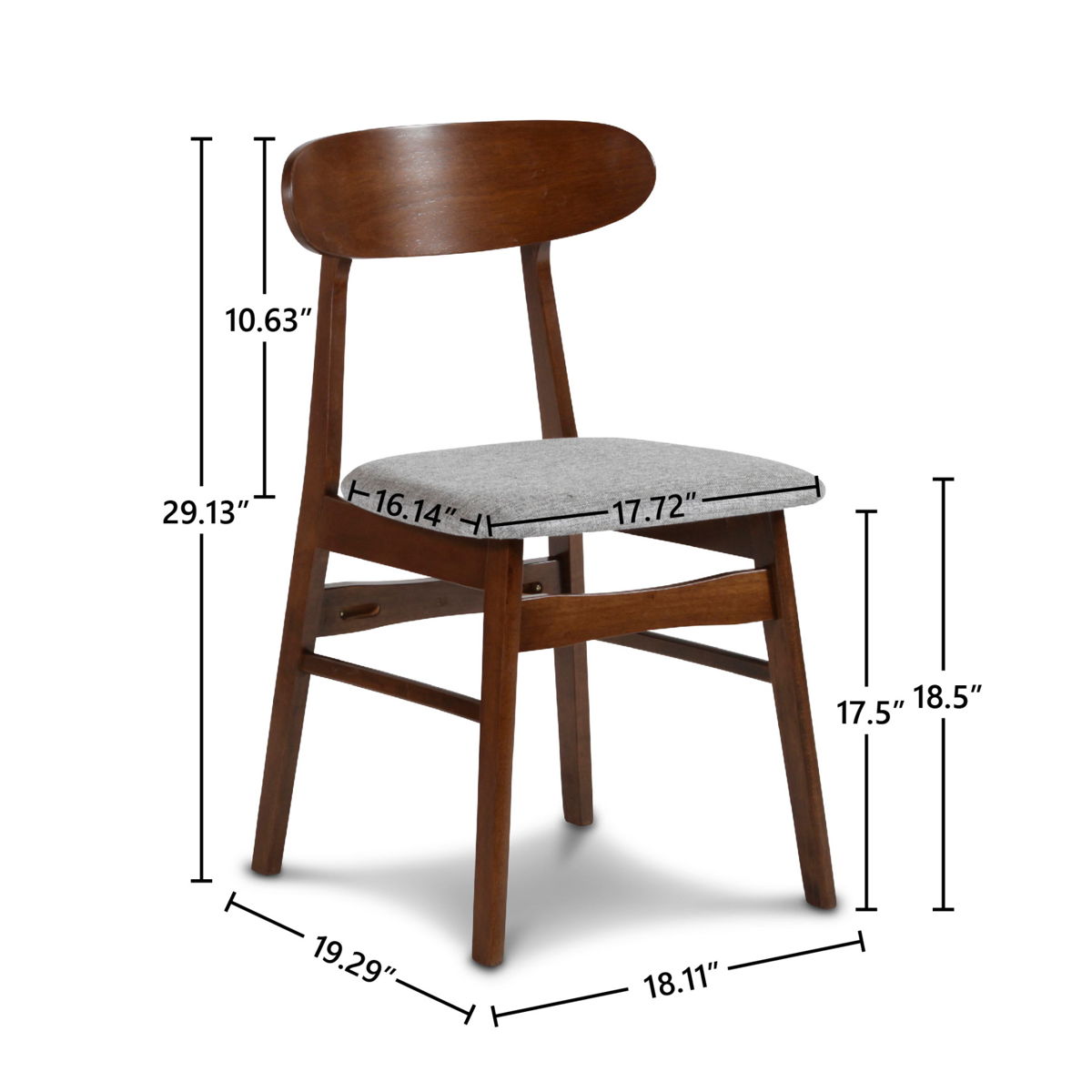 Morocco - Dining Chair With Seat Cushion - Image 4