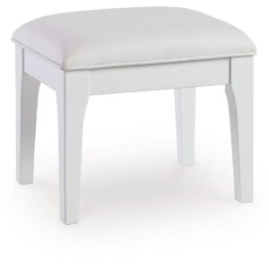 Chalanna - Vanity Stool - White