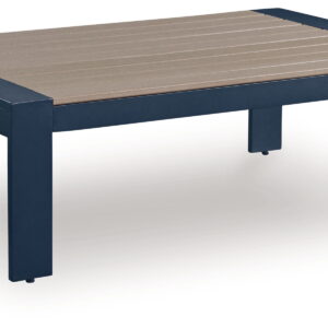 East Beach - Blue - Rectangular Cocktail Table