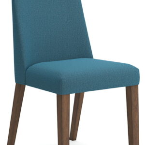 Lyncott - Dining Uph Side Chair (Set of 2) - Blue / Brown