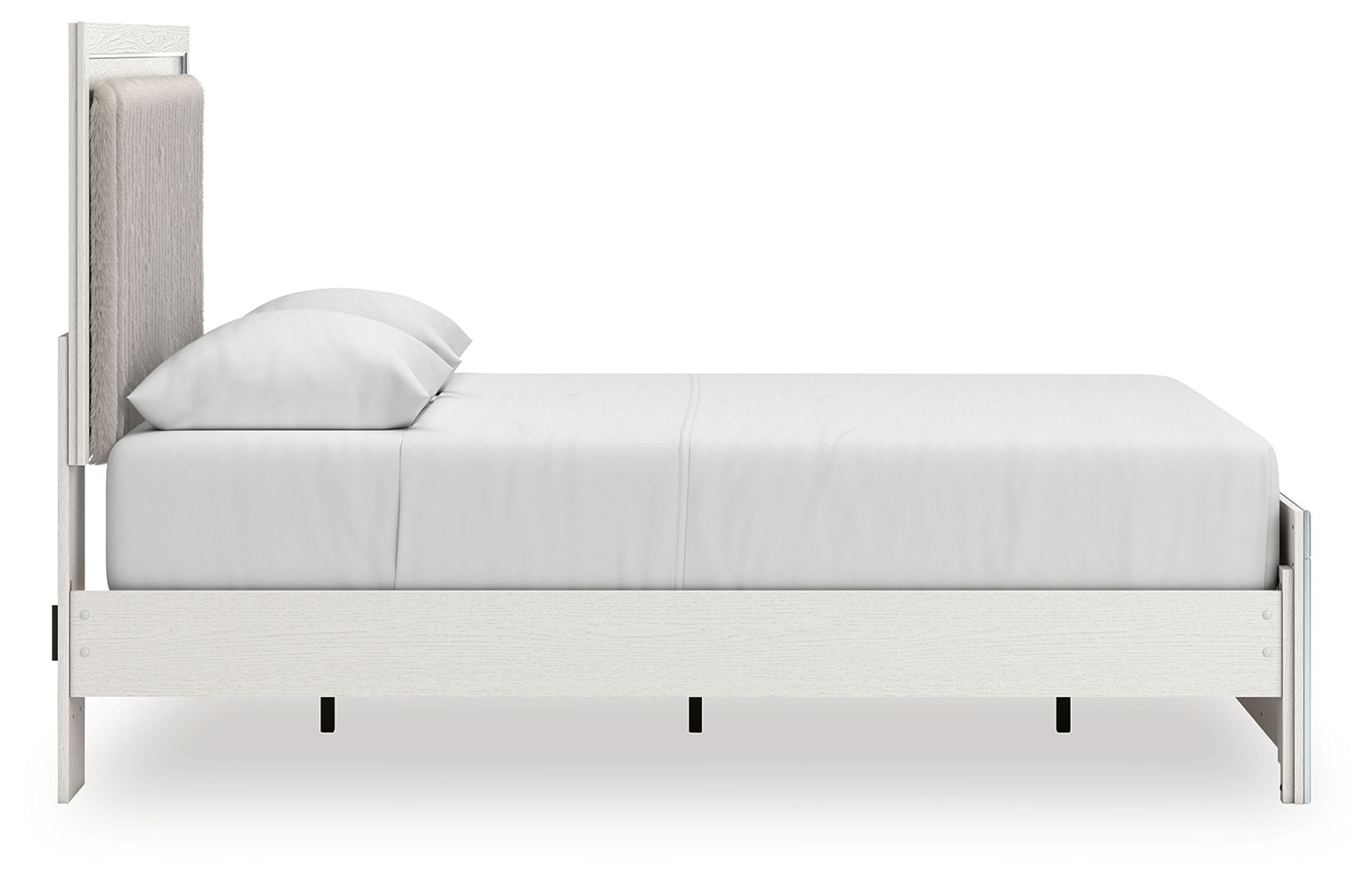 Zuraleus - Upholstered Panel Platform Bed With Roll Slats - Image 18