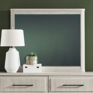 Modern Play - Landscape Mirror - Natural White