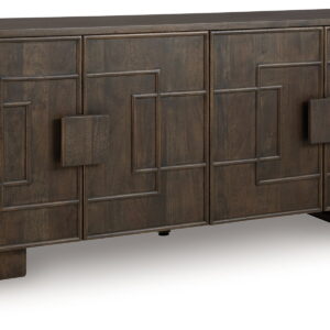 Cato - Accent Cabinet - Dark Brown