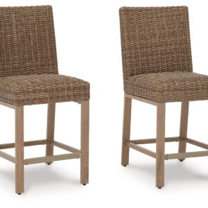 Walton Bridge - Barstool (Set of 2) - Driftwood