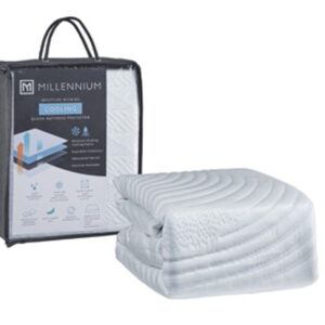 Extra Cooling Protector - Queen Mattress Protector (Set of 4) - White