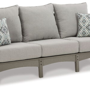 Visola - Sofa with Cushion - Gray