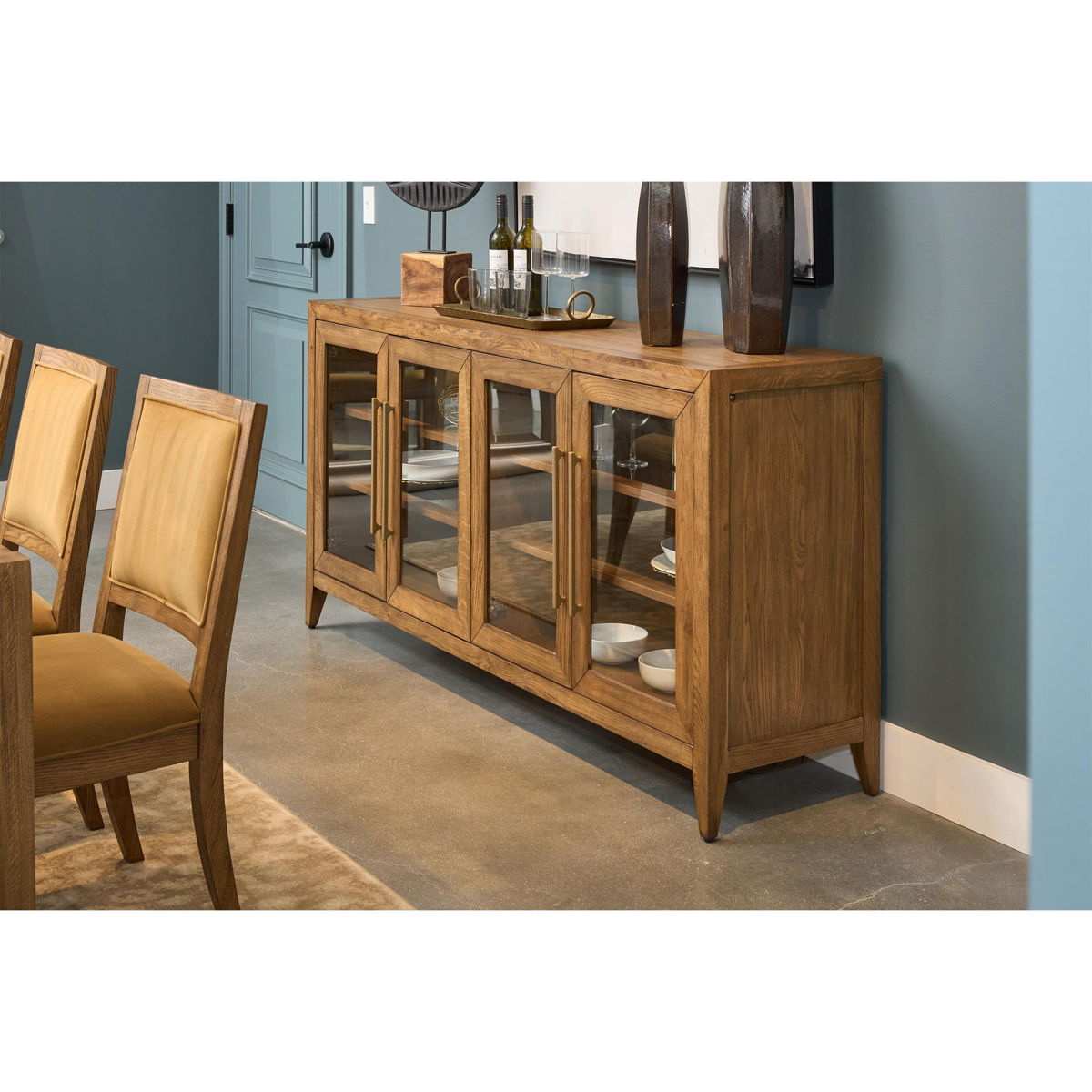 Halbrooke - Server - Light Brown - Image 3