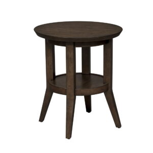 Ventura Blvd - Round End Table - Bronze Spice
