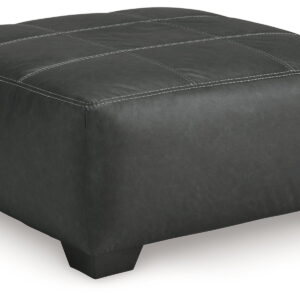 Brixley Pier - Oversized Accent Ottoman - Graphite