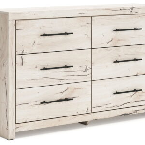 Lawroy - Six Drawer Dresser - Light Natural
