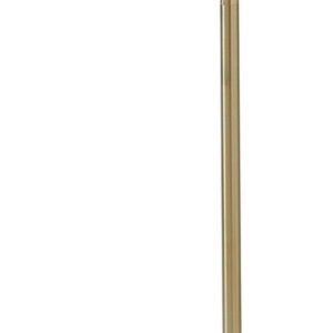 Santiford - Metal Floor Lamp - Gold Finish / White