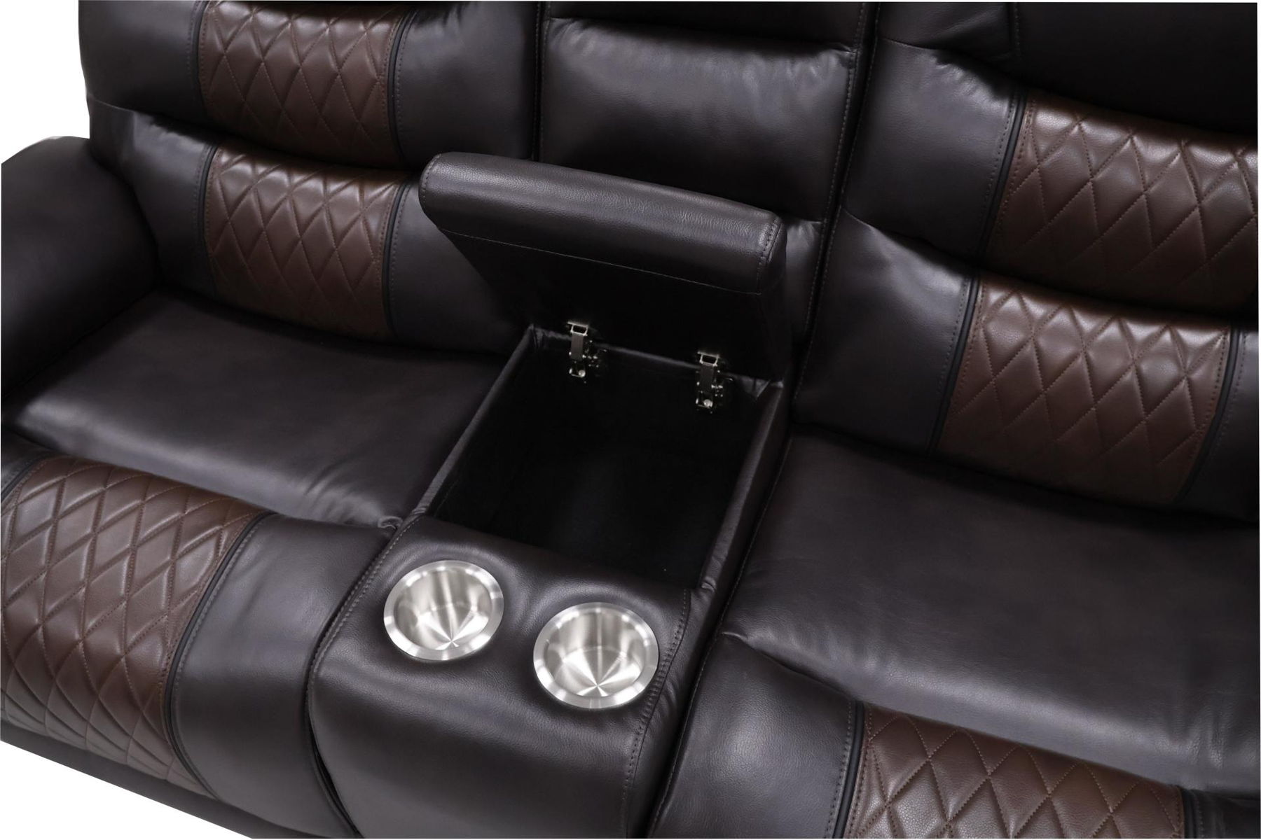 Nikko - Console Loveseat With Dual Recliners - Image 18