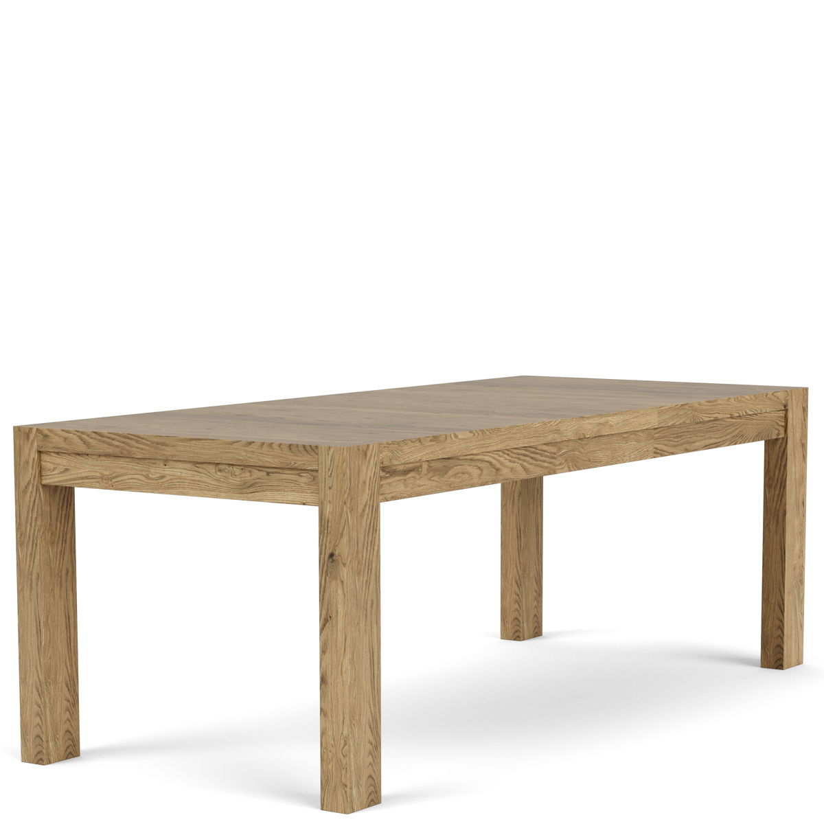 Davie - Rectangular Dining Table - Light Brown - Image 3