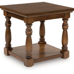 Sturlayne - Rectangular End Table - Brown