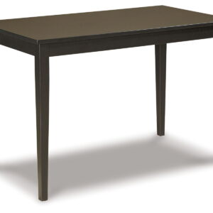 Kimonte - Rectangular Dining Room Table - Dark Brown