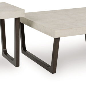 Westenfort - Occasional Table Set (Set of 2) - Espresso / Gray