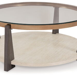 Frazwa - Round Cocktail Table - Multi