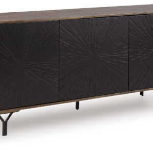 Lavinmont - Accent Cabinet - Multi Brown