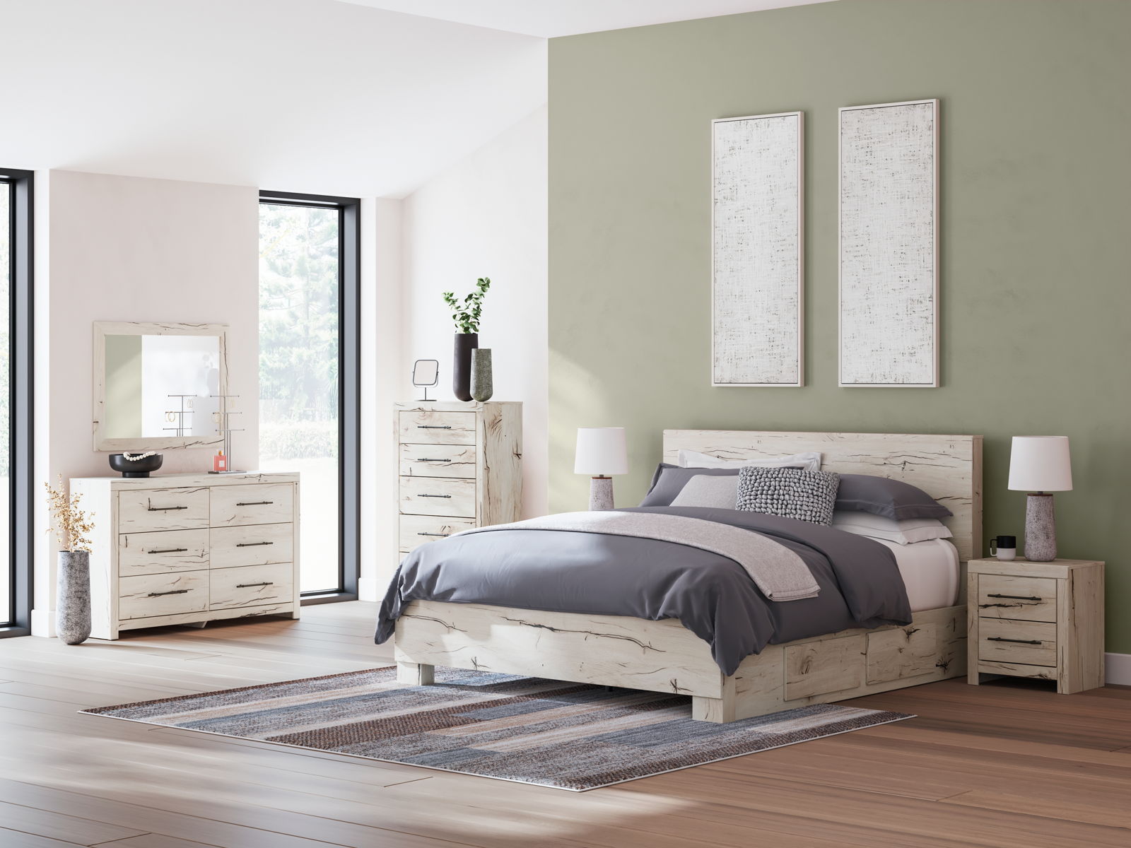 Lawroy - Panel Bed With Storage - Image 5