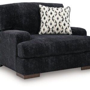 Whitmore Manor - Chair And A Half - Black Pearl