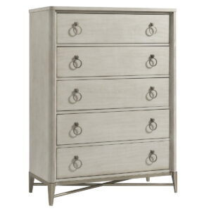 Maisie - 5 Drawer Chest - Champagne